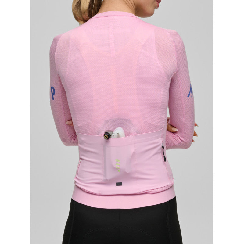 MAAP APEX AEON LONG SLEEVE JERSEY - MUSK