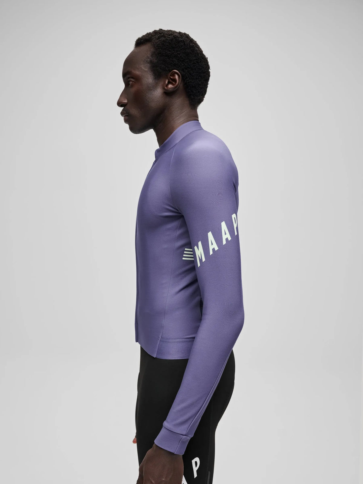 MAAP APEX AEON THERMAL LONG SLEEVE JERSEY - DEEP COBALT