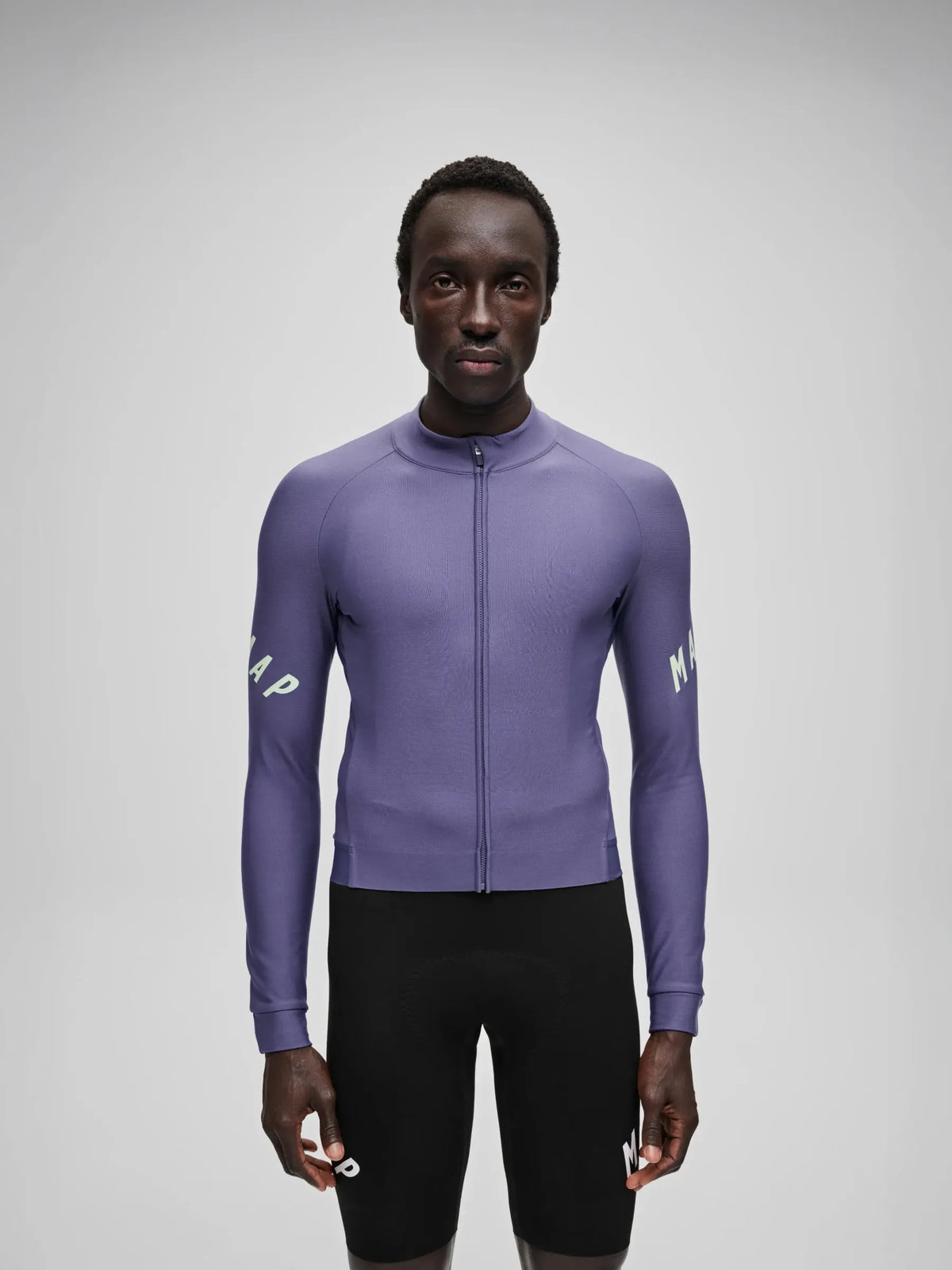 MAAP APEX AEON THERMAL LONG SLEEVE JERSEY - DEEP COBALT