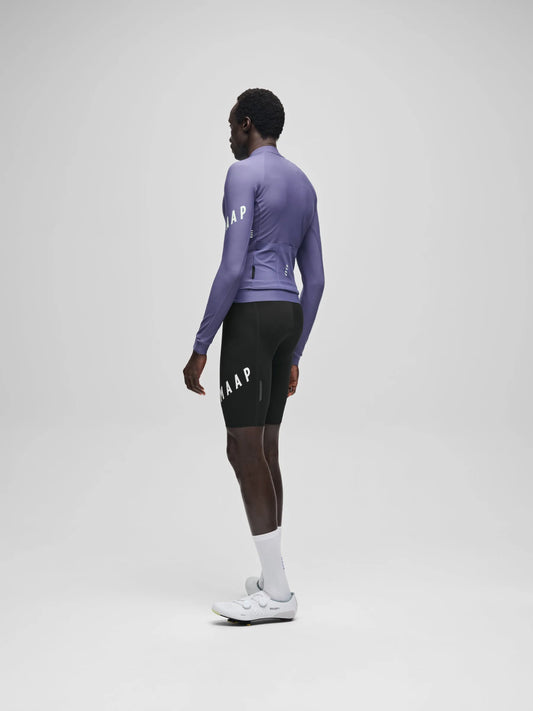 MAAP APEX AEON THERMAL LONG SLEEVE JERSEY - DEEP COBALT