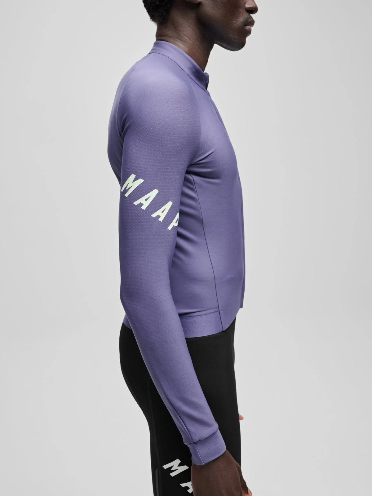 MAAP APEX AEON THERMAL LONG SLEEVE JERSEY - DEEP COBALT