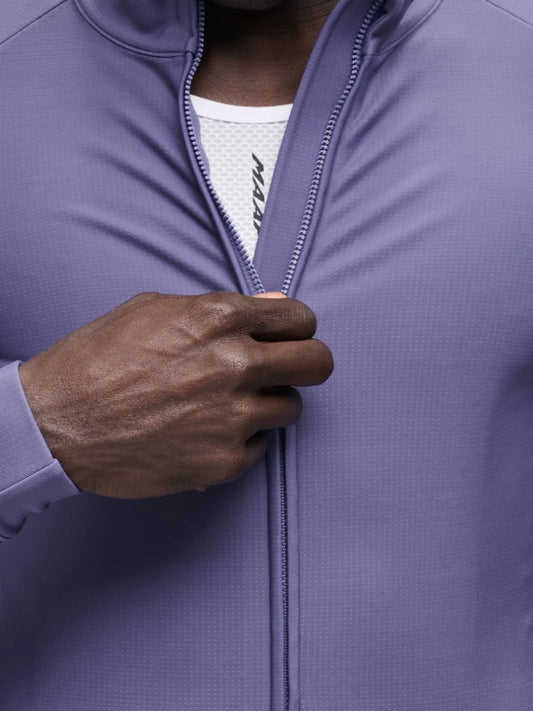 MAAP APEX AEON THERMAL LONG SLEEVE JERSEY - DEEP COBALT
