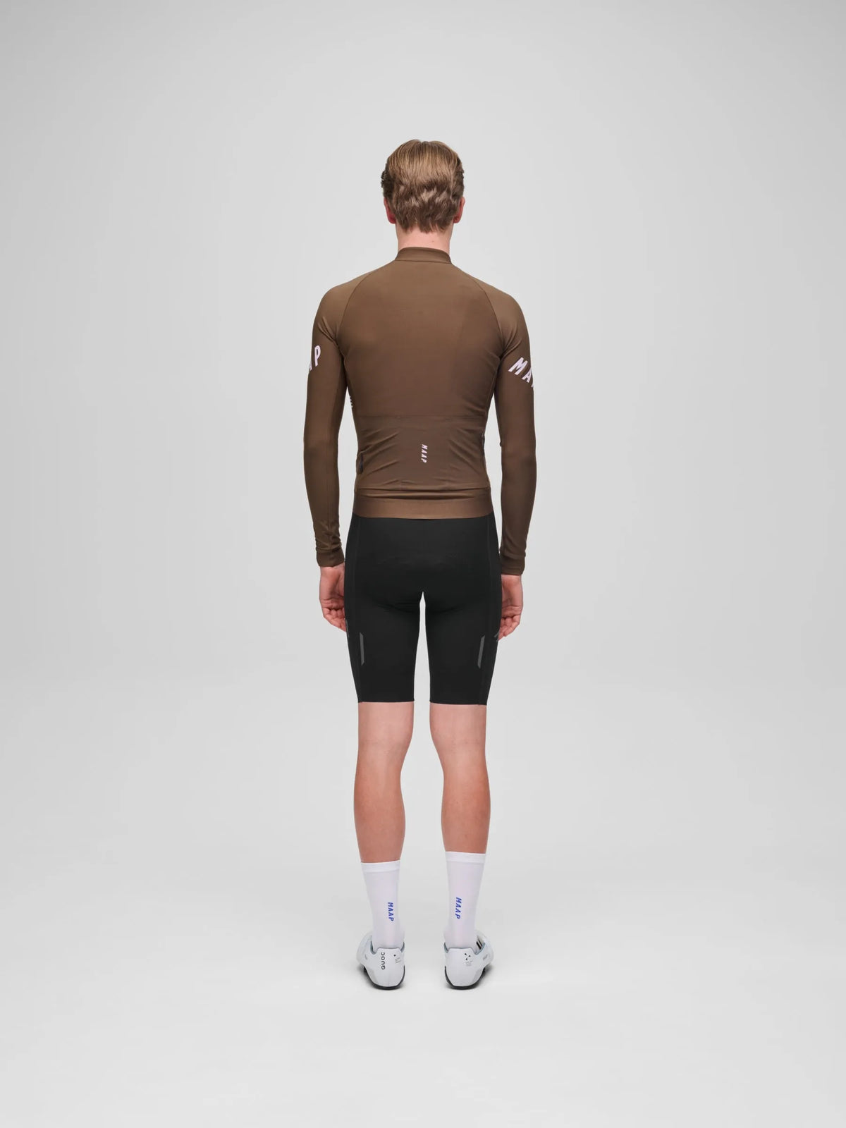 MAAP APEX AEON THERMAL LONG SLEEVE JERSEY - ESPRESSO