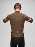MAAP APEX AEON THERMAL LONG SLEEVE JERSEY - ESPRESSO