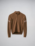 MAAP APEX AEON THERMAL LONG SLEEVE JERSEY - ESPRESSO