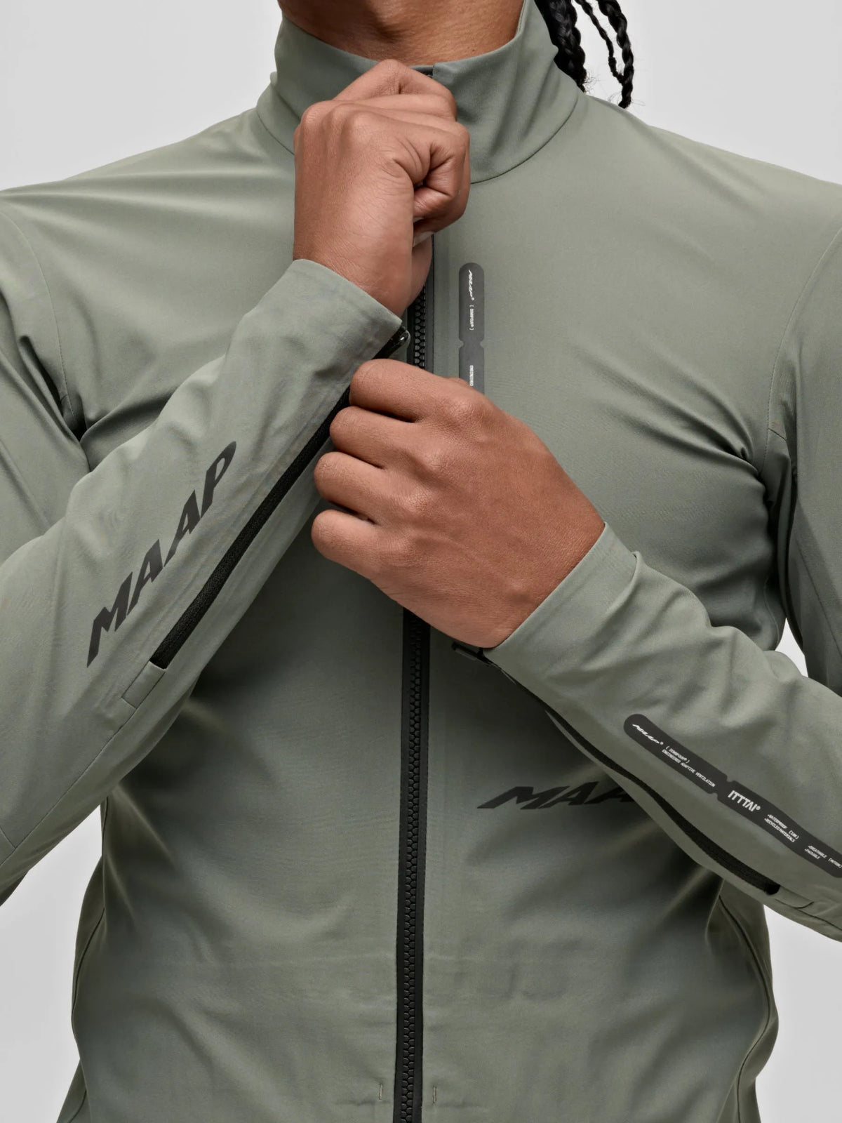MAAP APEX DOWNPOUR JACKET - CASTOR GREY