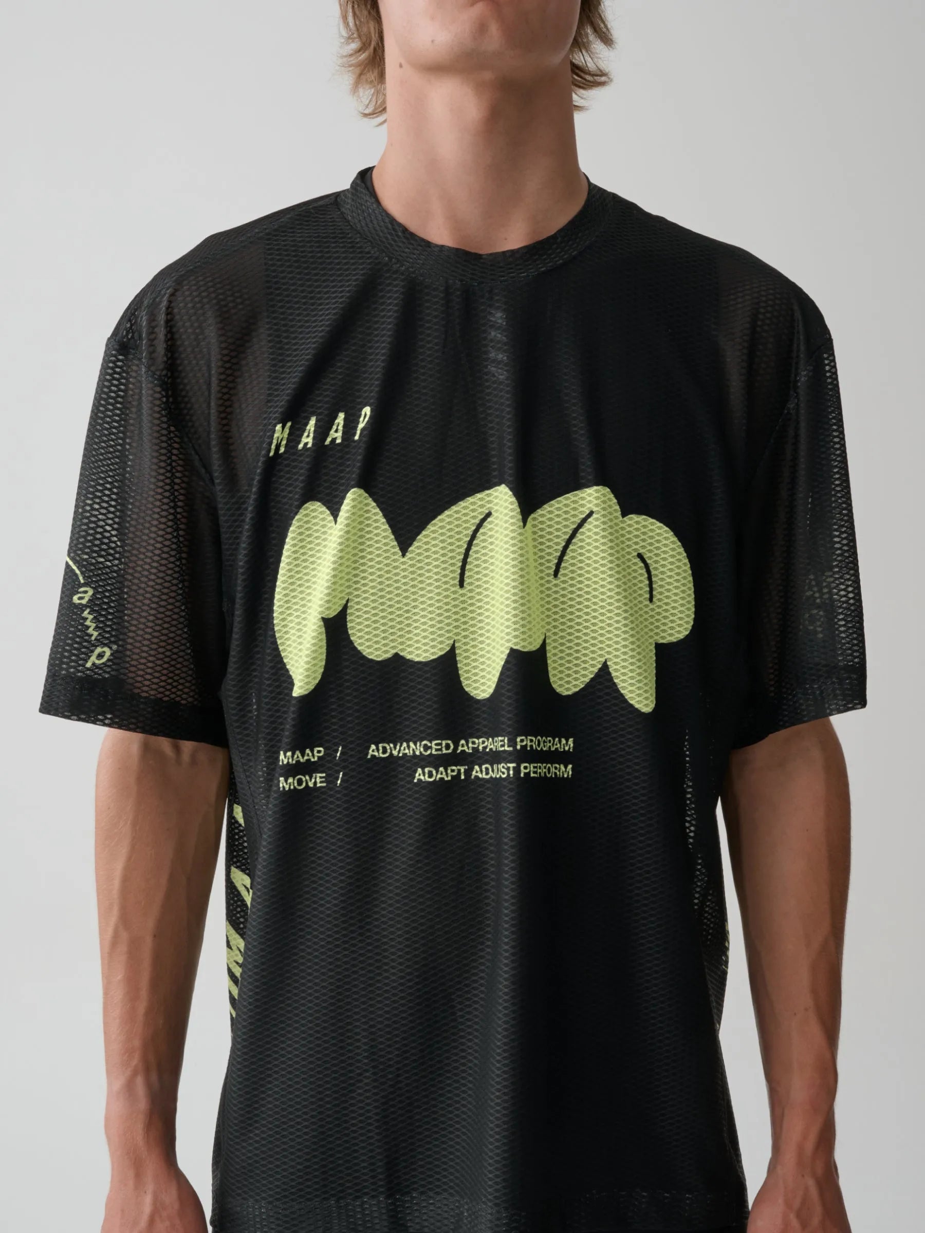 MAAP Aerate Mesh Tee - Black