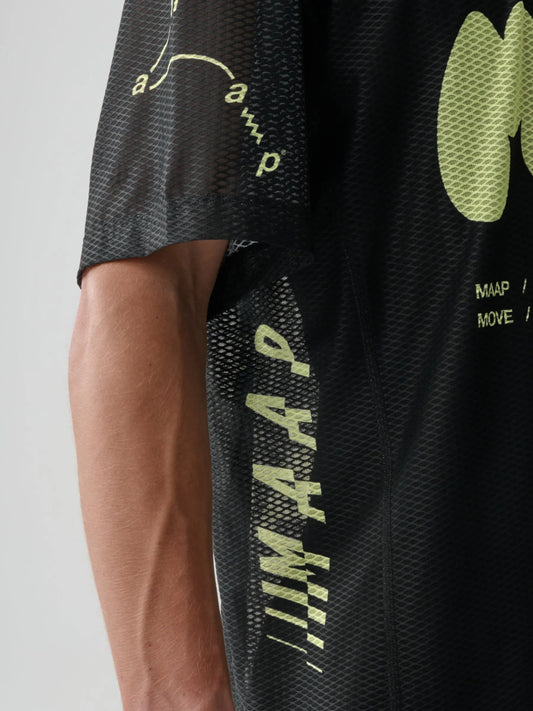 MAAP Aerate Mesh Tee - Black