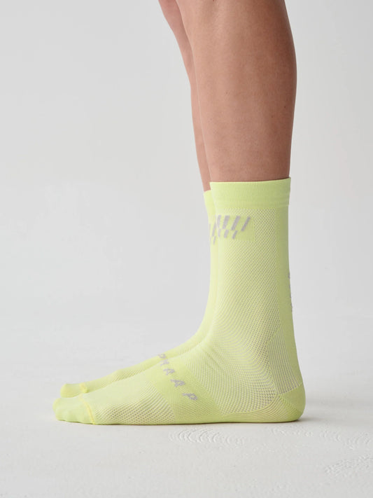 MAAP Aerate Sock - Shadow Lime