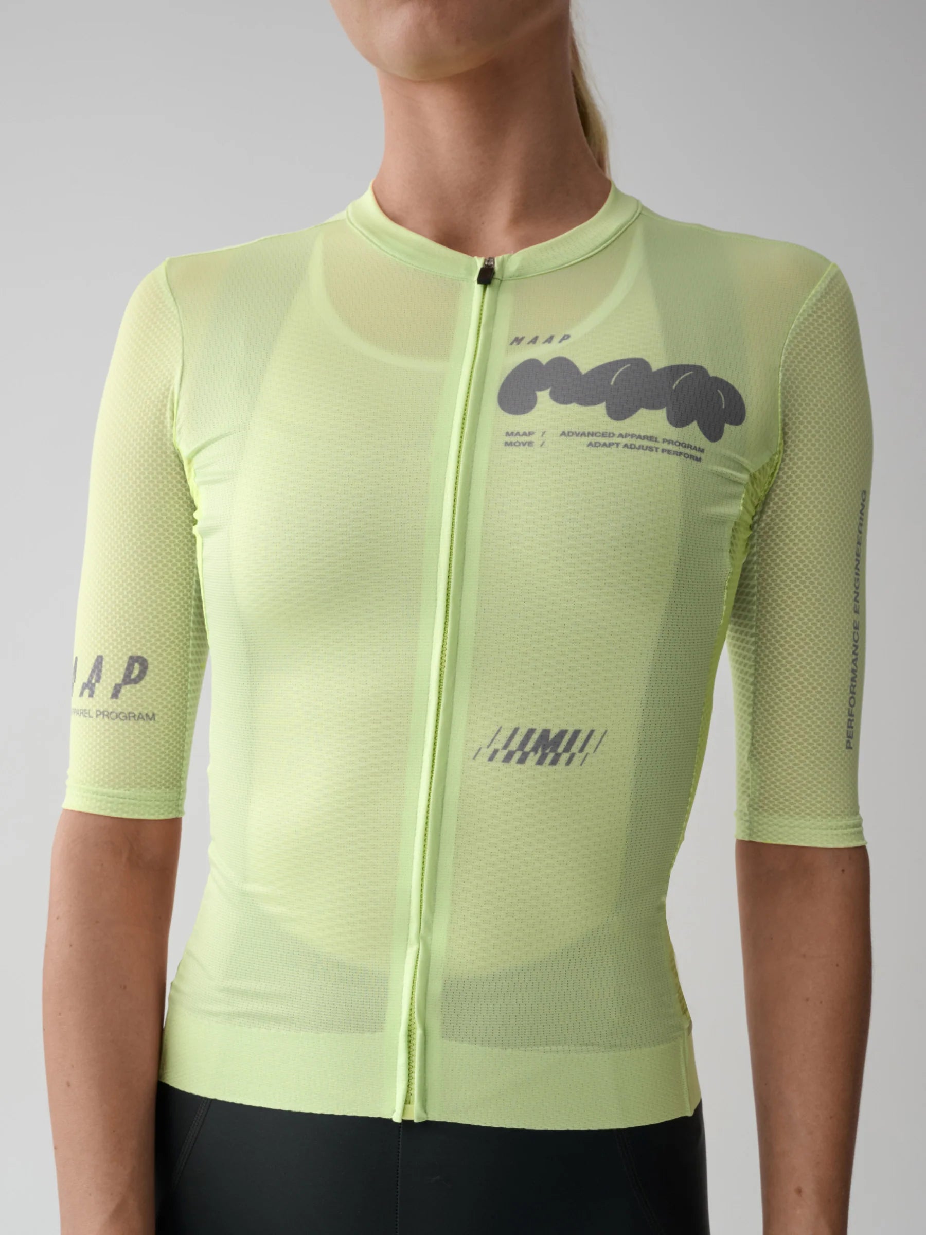 MAAP Aerate Women Pro Air Jersey 3.0 - Shadow Lime