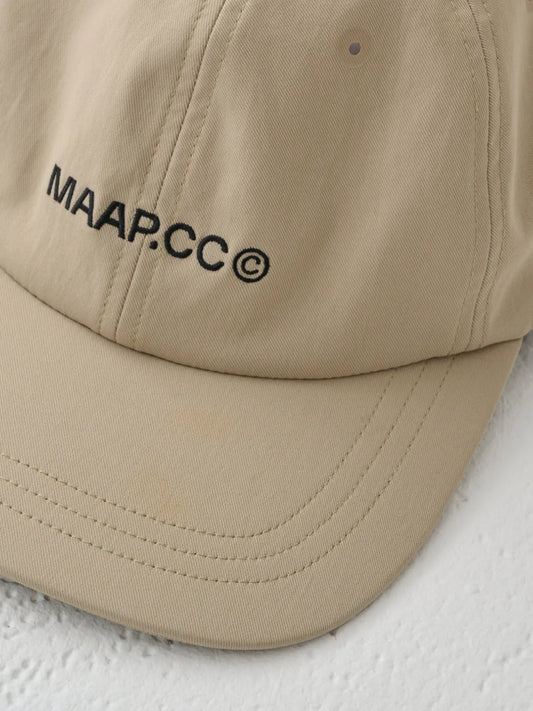MAAP CC 6 Panel Twill Hat - Greige