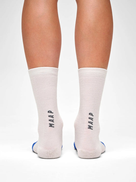 MAAP Division Merino Socks - Fog/RGB Blue