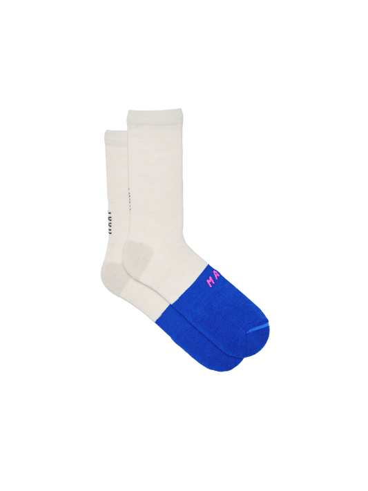MAAP Division Merino Socks - Fog/RGB Blue