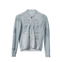 MAAP Drome Pro Air Langarmtrikot 3.0 - Ice Gray