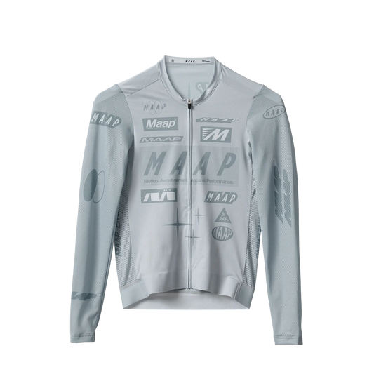 MAAP Drome Pro Air LS Jersey 3.0 - Ice Gray