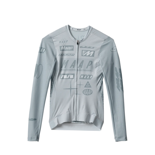 MAAP Drome Pro Air LS Women Jersey 3.0 - Ice Gray