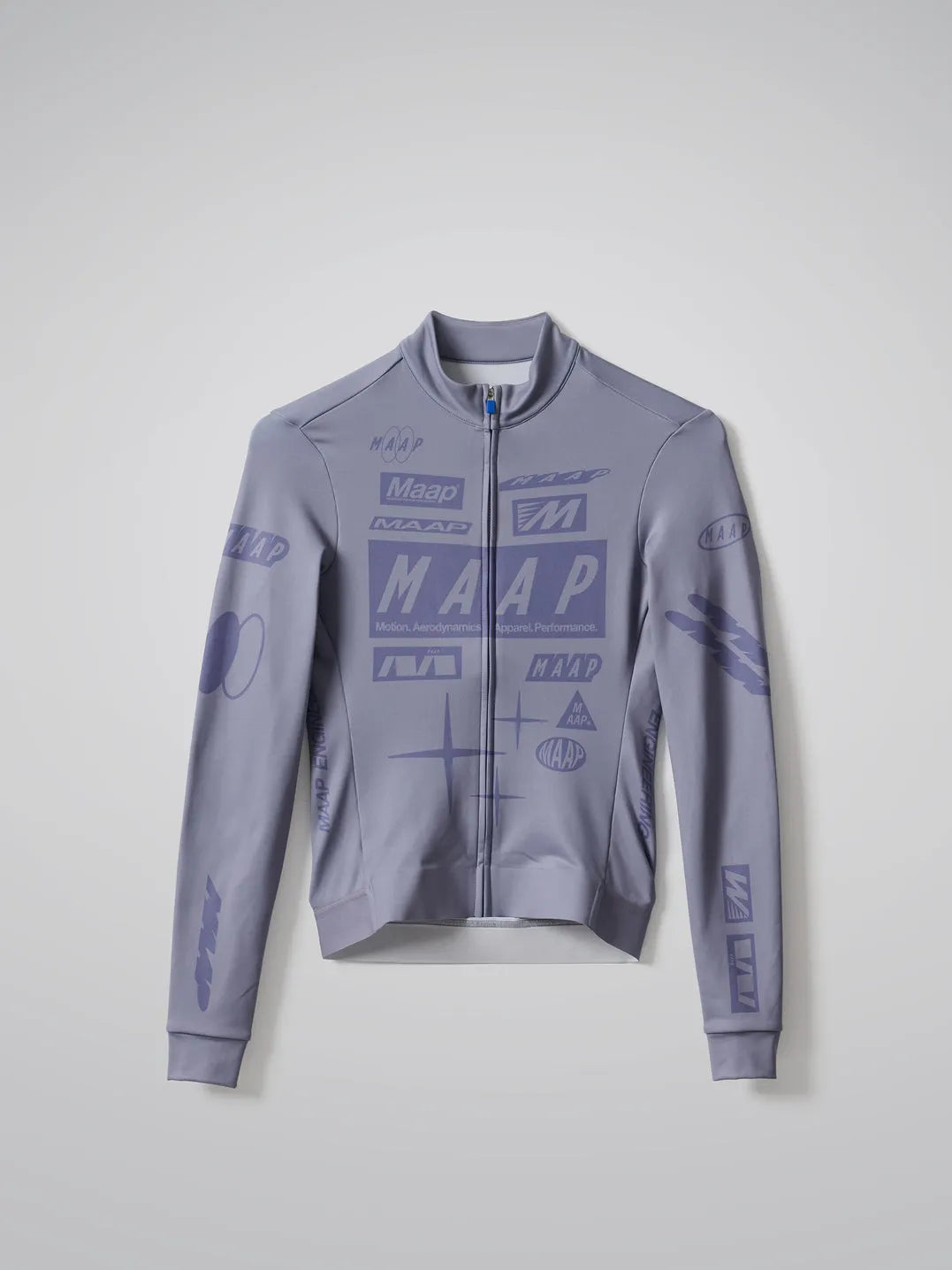 MAAP Drome Thermal LS Jersey - Silver Bullet