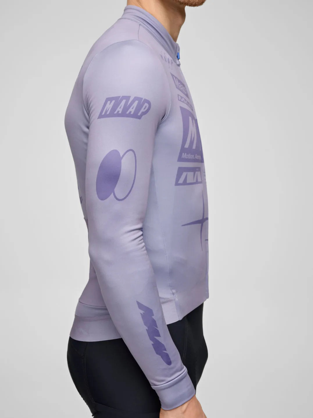 MAAP Drome Thermal LS Jersey - Silver Bullet