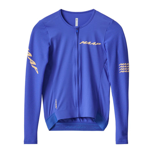 MAAP EMERGE LONG SLEEVE JERSEY - AMPARO BLUE