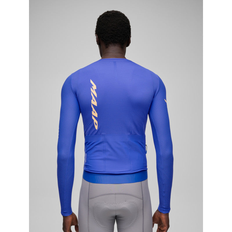 MAAP EMERGE LONG SLEEVE JERSEY - AMPARO BLUE