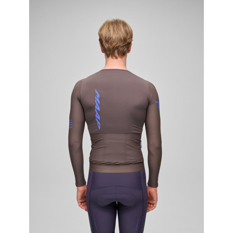 MAAP EMERGE LONG SLEEVE JERSEY - BROWN UMBER