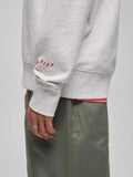 MAAP ESSENTIALS CC CREW - LIGHT GREY MARLE