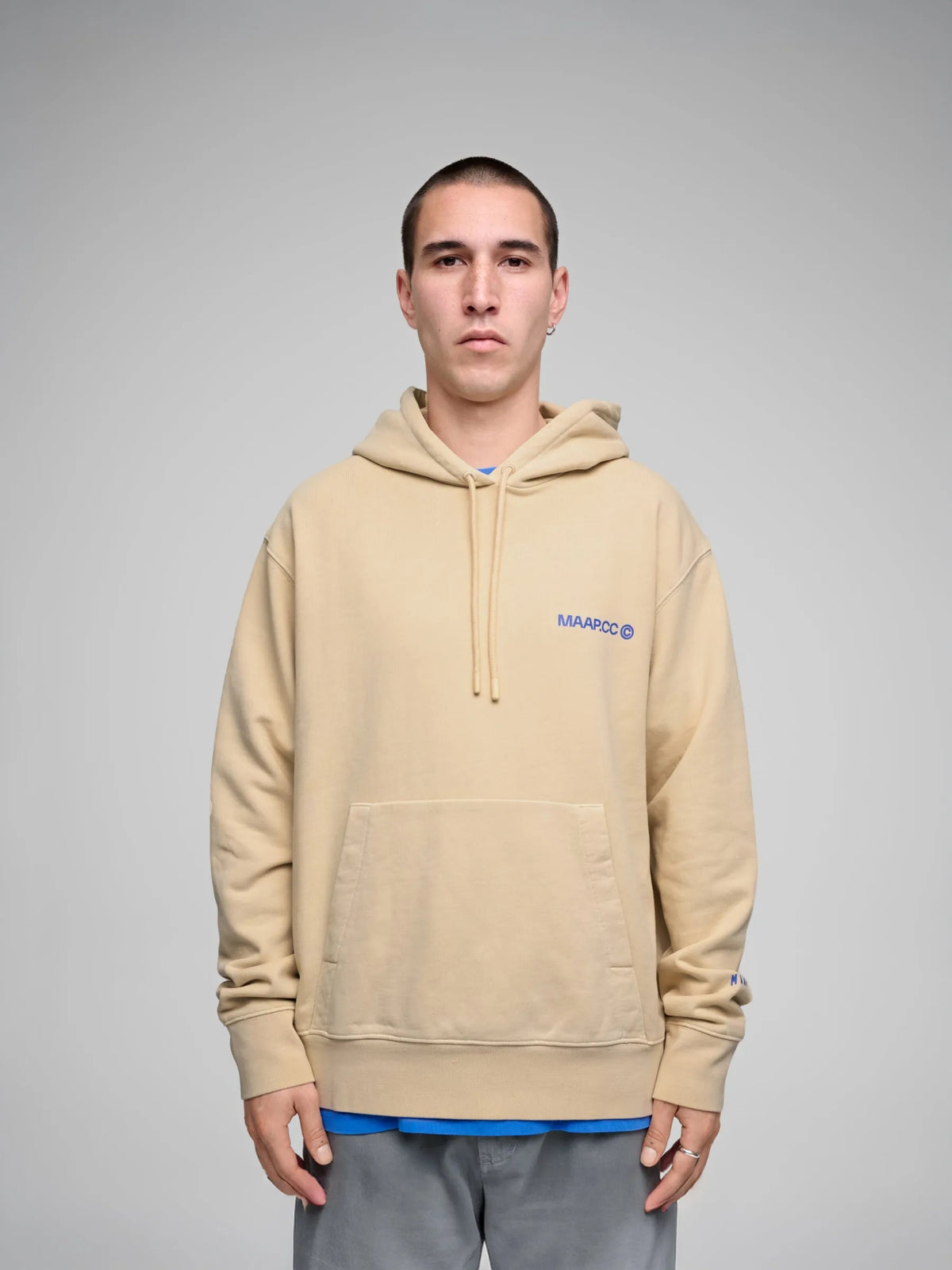 MAAP ESSENTIALS CC HOODIE - PEARL
