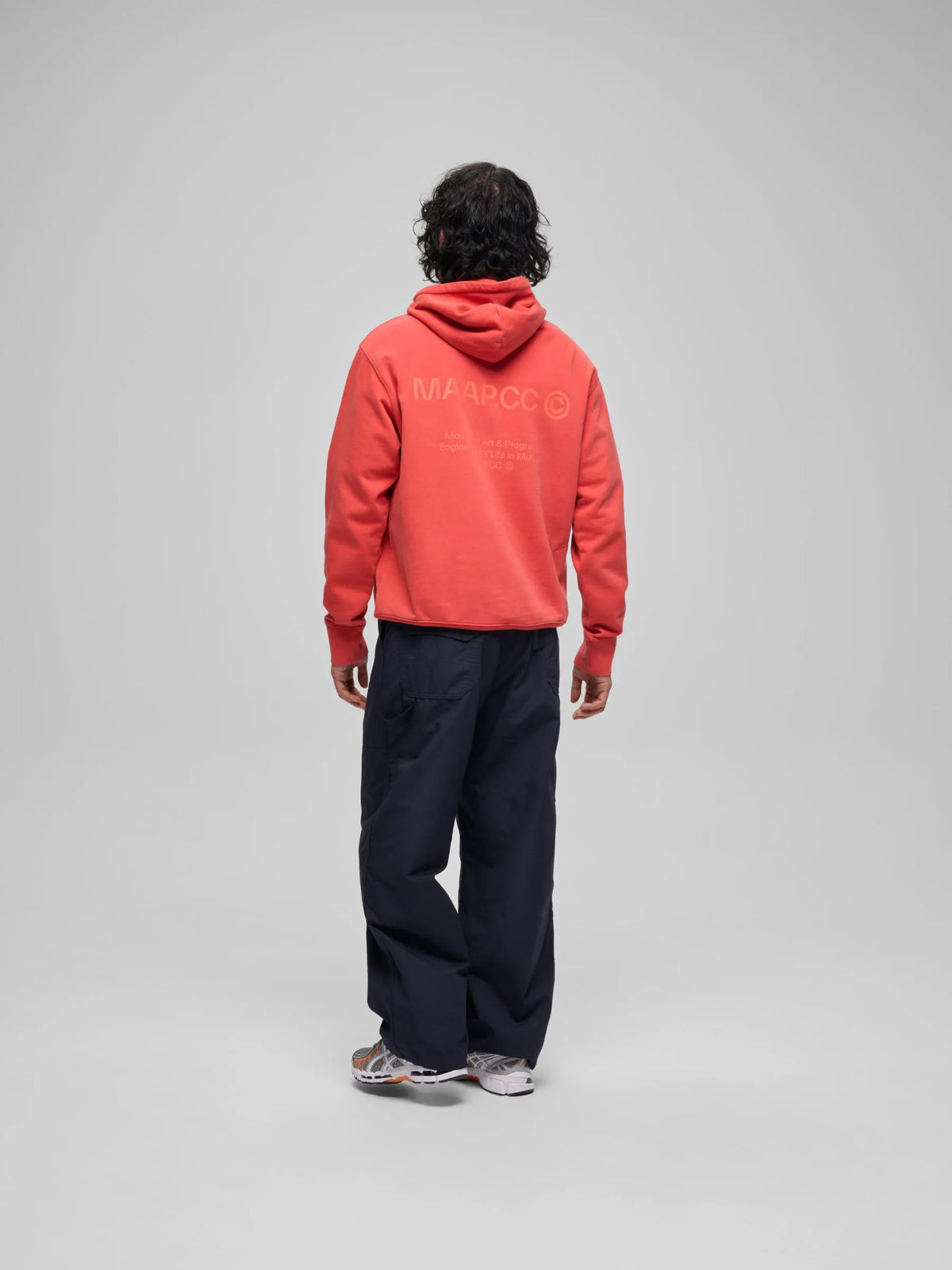 MAAP ESSENTIALS CC HOODIE - WASHED RED