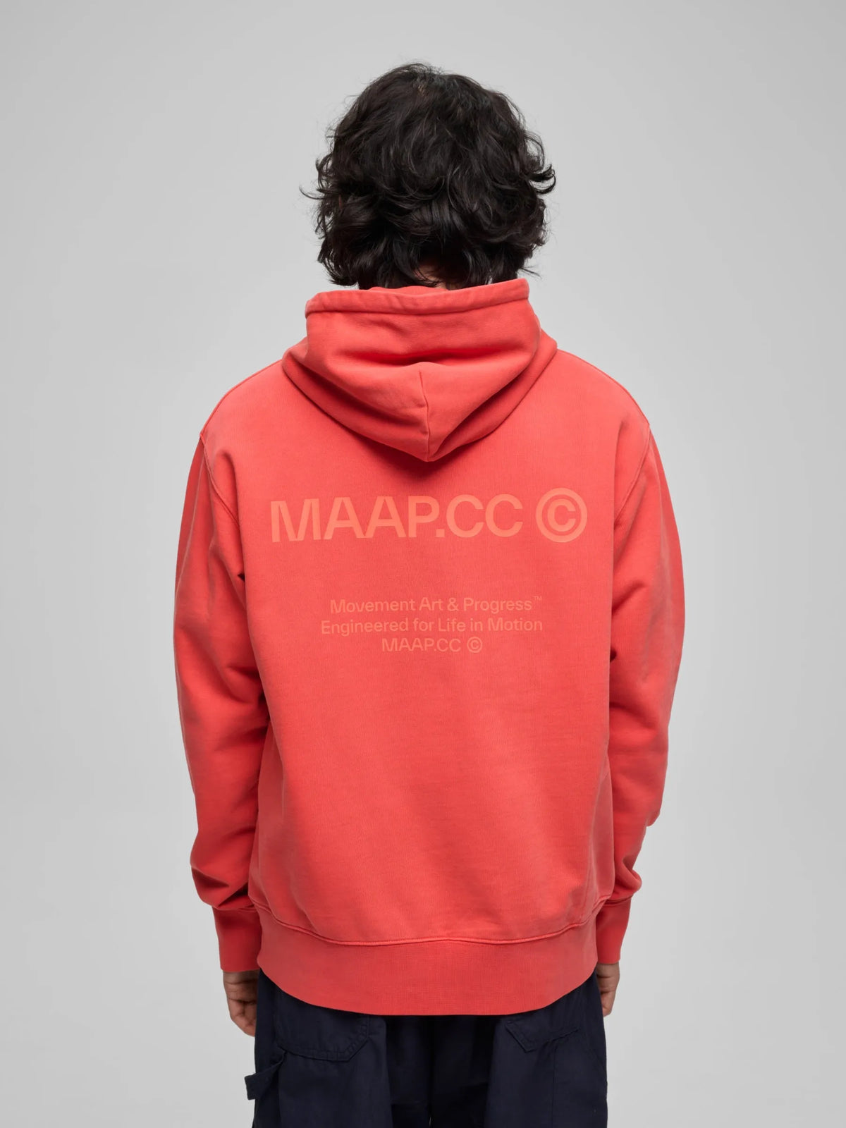 MAAP ESSENTIALS CC HOODIE - WASHED RED