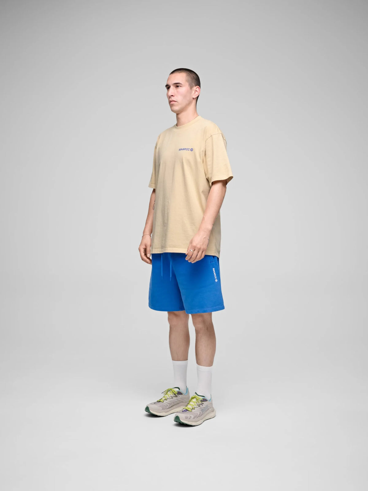 MAAP ESSENTIALS CC SWEAT SHORT - SONIC BLUE