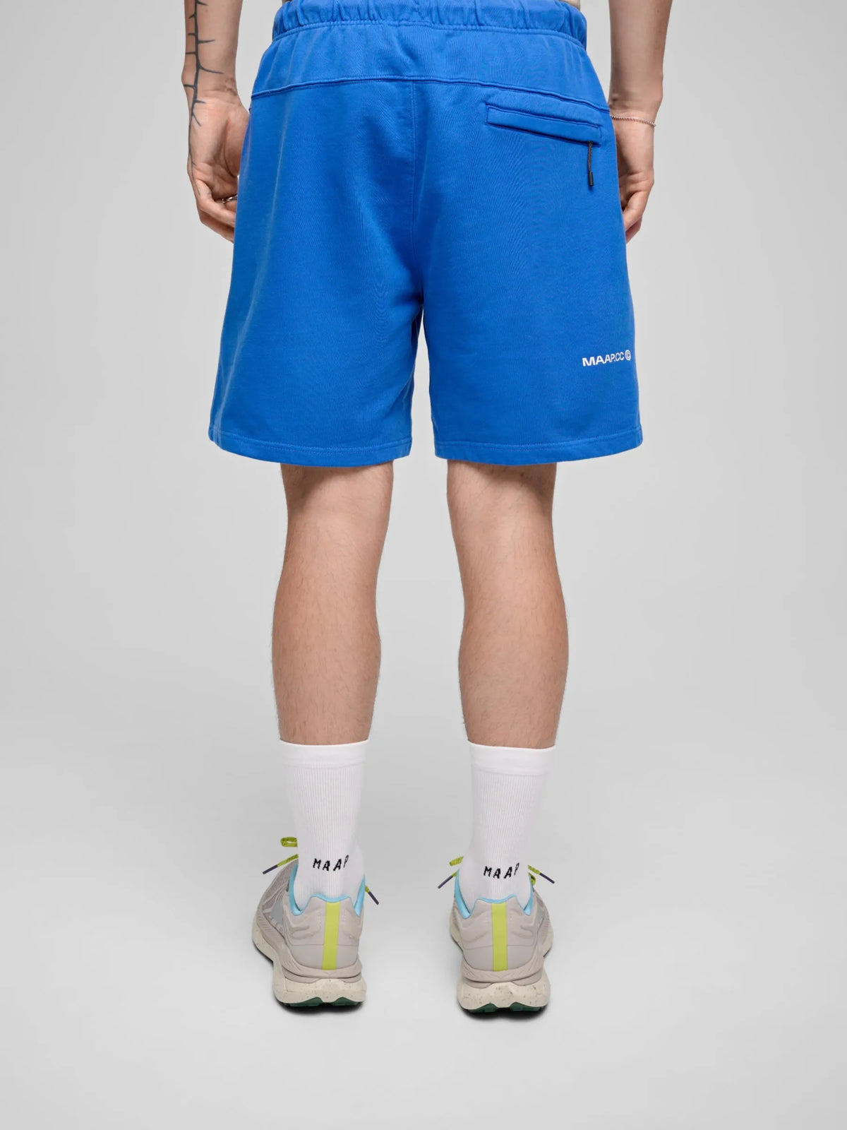 MAAP ESSENTIALS CC SWEAT SHORT - SONIC BLUE