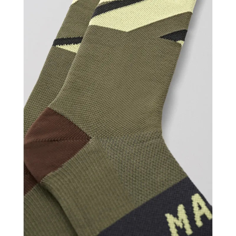 MAAP EVOLVE 3D SOCK - OLIVE