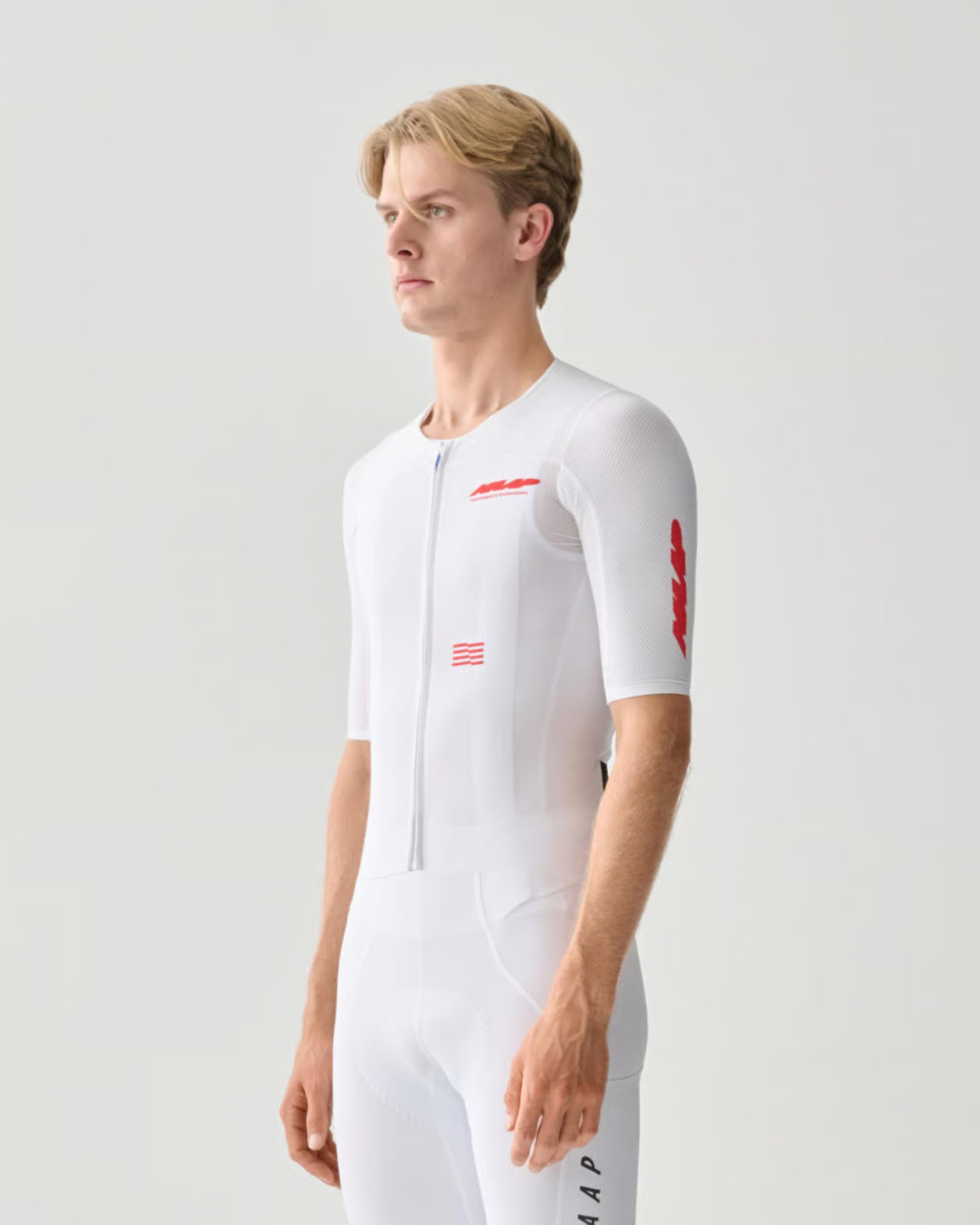 MAAP Eclipse Pro Air Jersey SS25 - White/Infrared