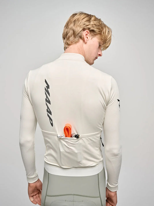 MAAP Emerge Thermal Long Sleeve Jersey - Vapour