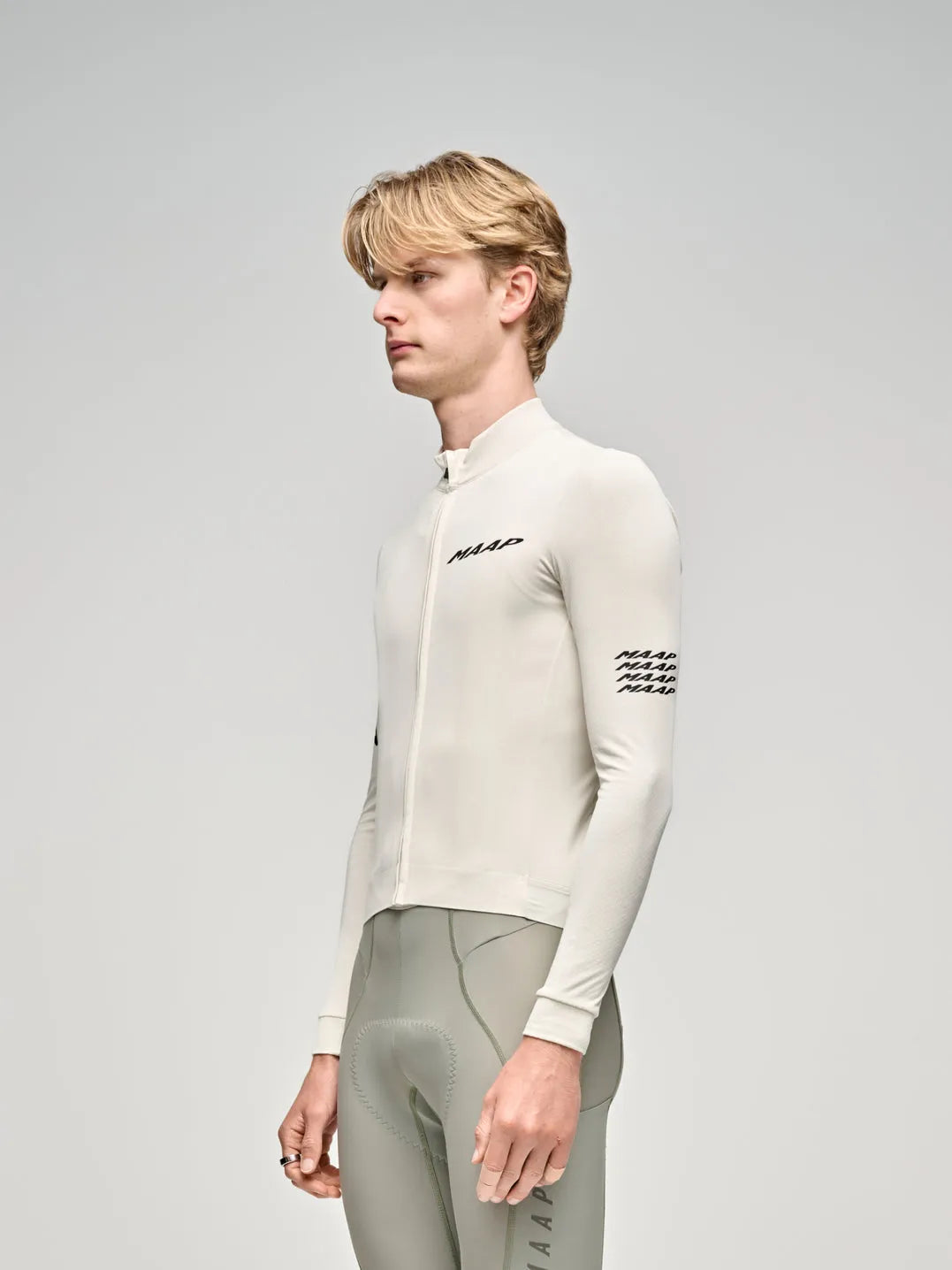 MAAP Emerge Thermal Long Sleeve Jersey - Vapour