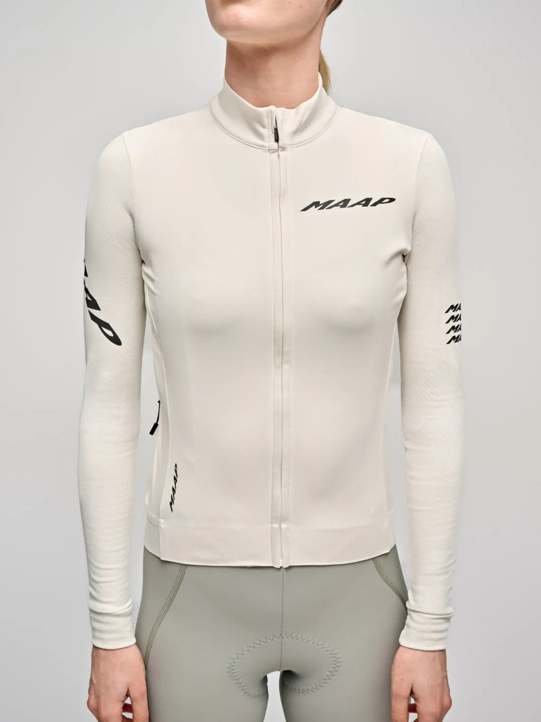 MAAP Emerge Thermal Woman Long Sleeve Jersey - Vapour