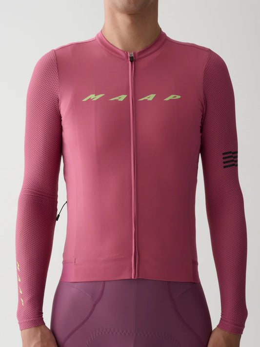 MAAP Evade Pro Base Long Sleeve Jersey 2.0 - Mauve