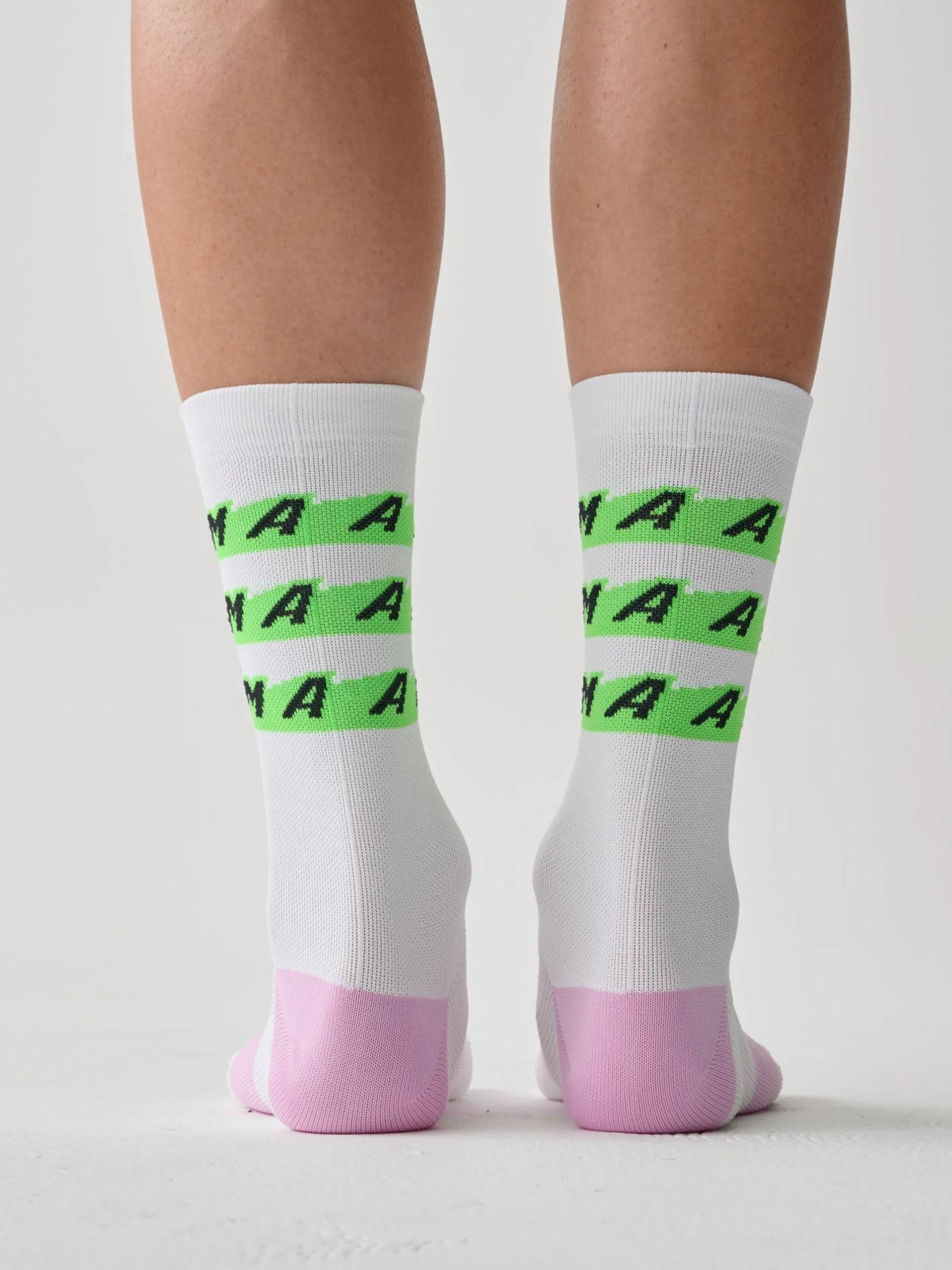 MAAP Evade X Socks - White/Fluro Green