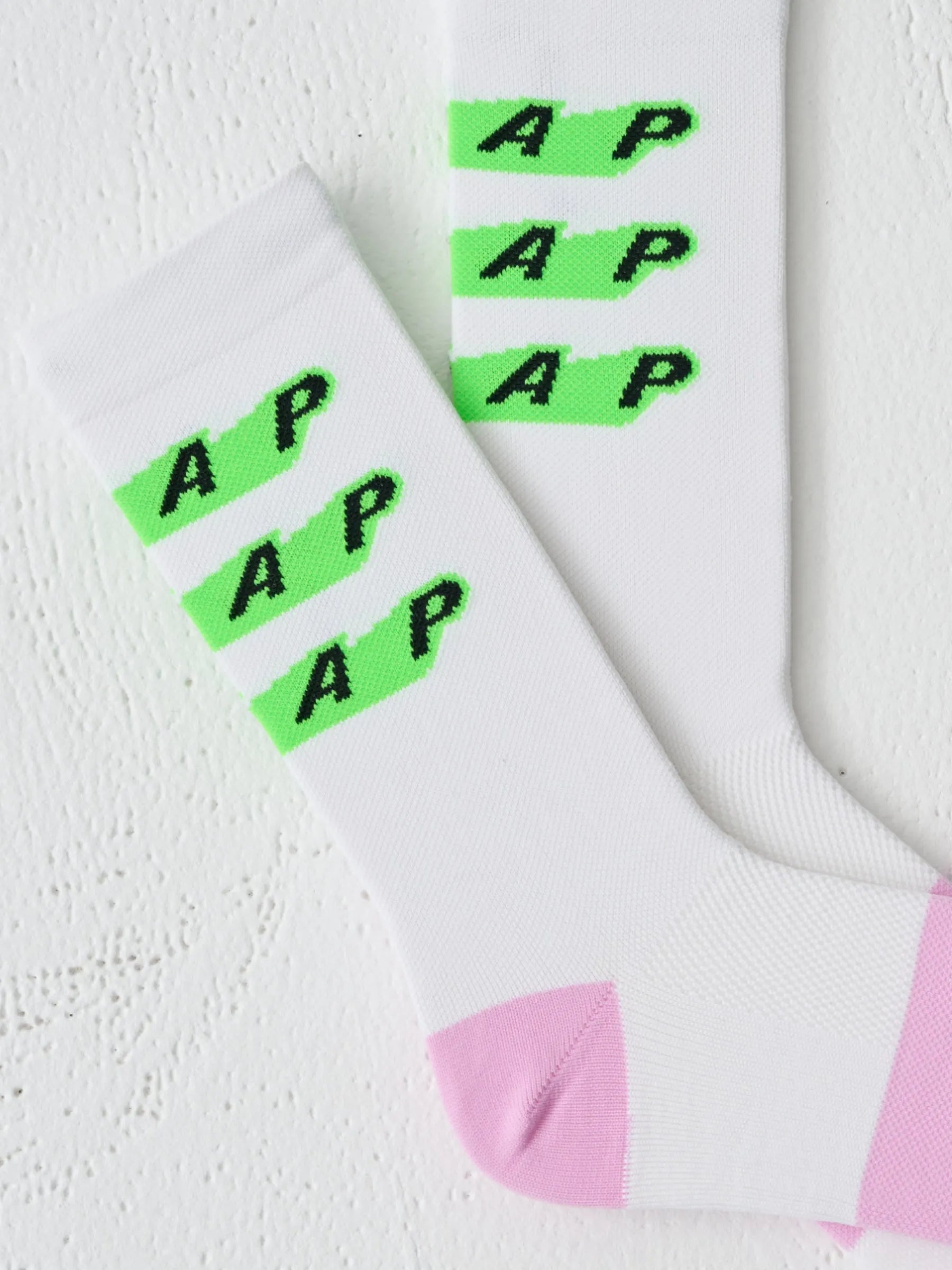 MAAP Evade X Socks - White/Fluro Green