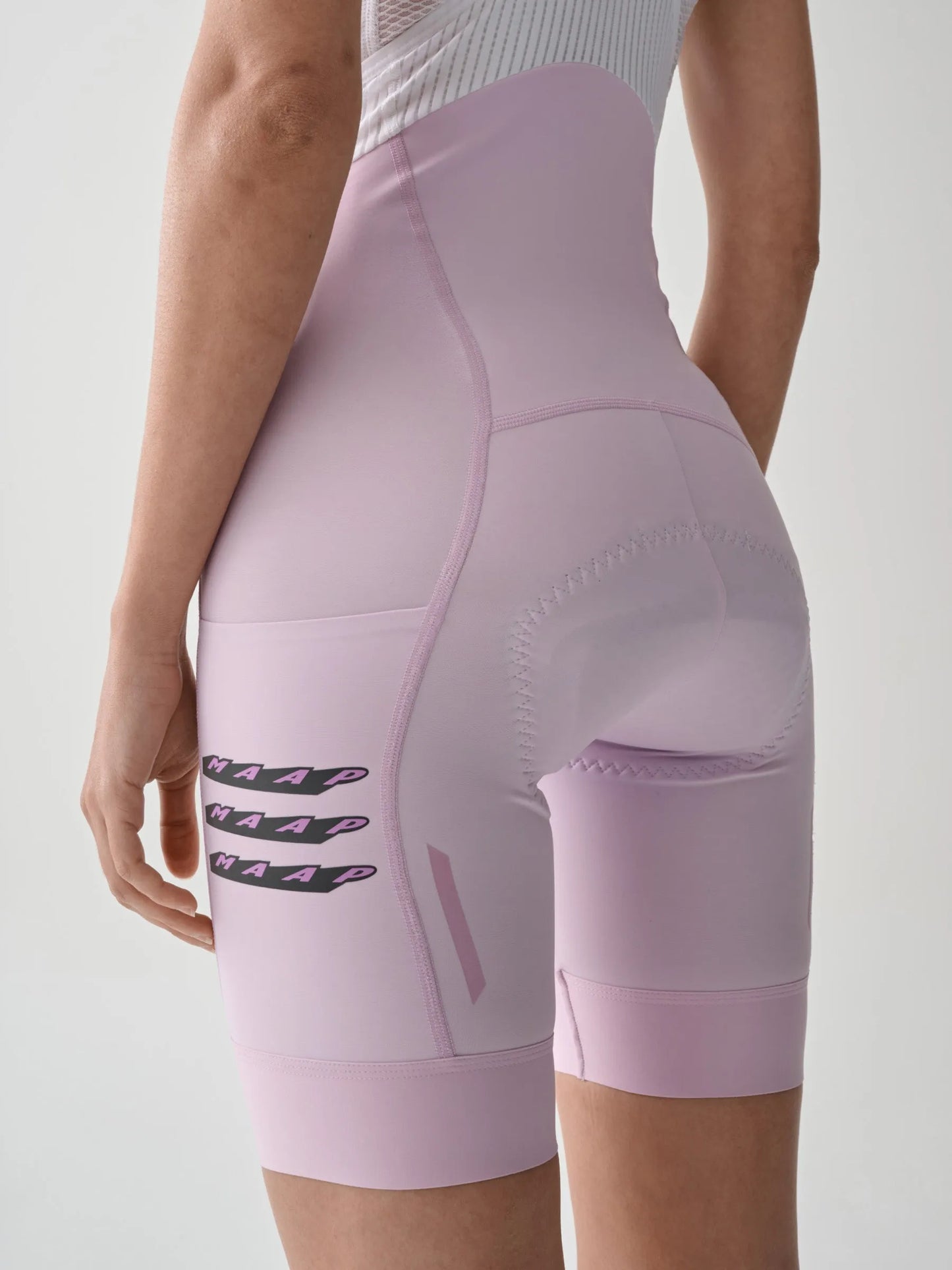 MAAP Evade X Team Bib Evo Cargo Women Bib Shorts - Cherry Blossom