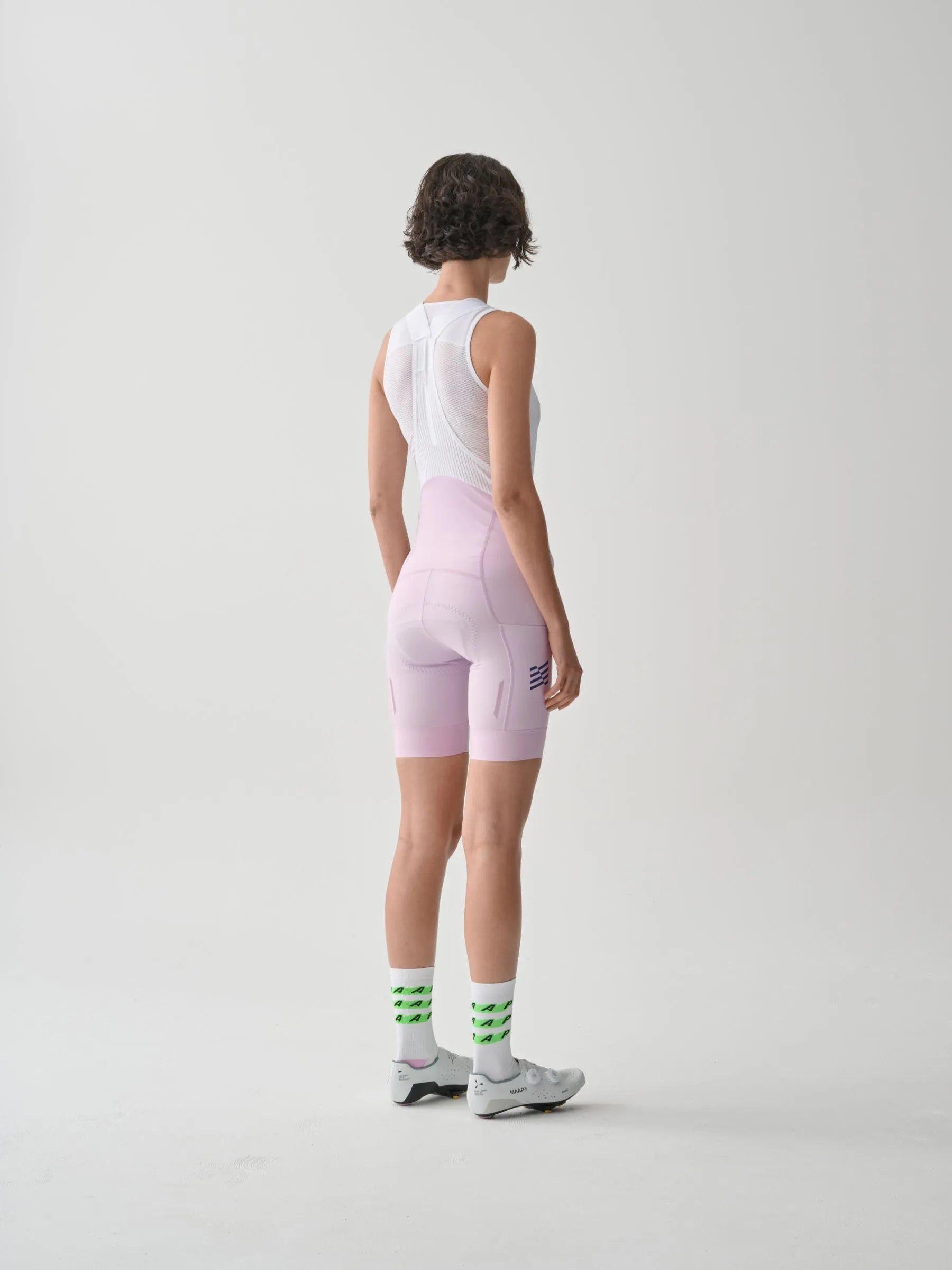 MAAP Evade X Team Bib Evo Cargo Women Bib Shorts - Cherry Blossom