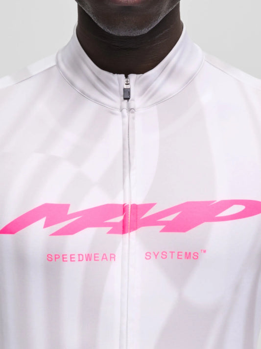 MAAP HALO TEAM THERMAL LONG SLEEVE JERSEY - HALO STATIC GREY