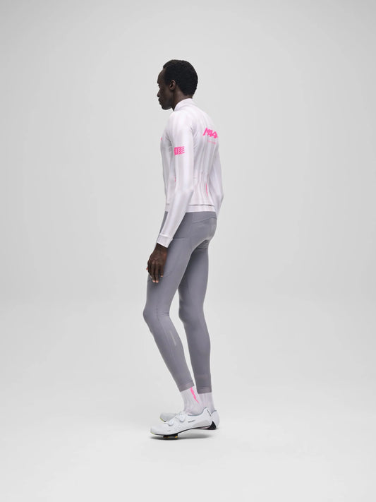 MAAP HALO TEAM THERMAL LONG SLEEVE JERSEY - HALO STATIC GREY