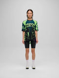 MAAP MESH SHORT SLEEVE TEE - BLACK/ACID LIME