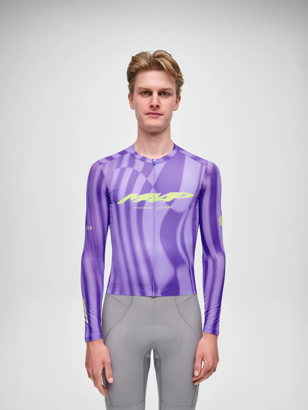 MAAP Men Pro Air LS Jersey 3.0 - Halo Purple Flux