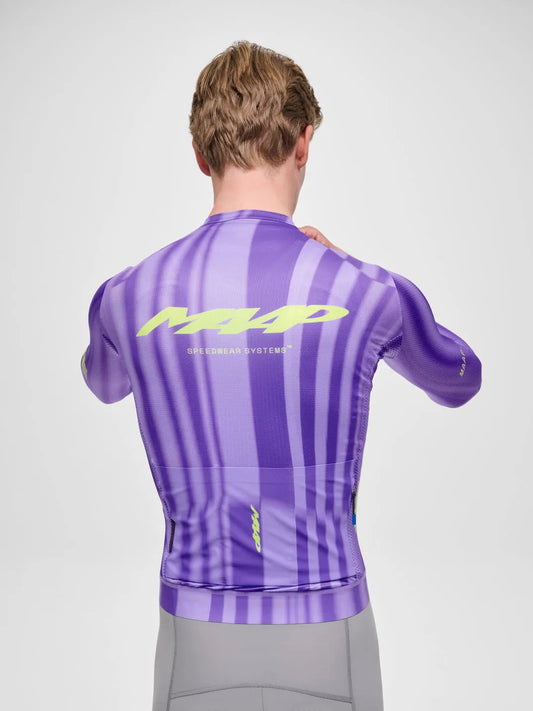 MAAP Men Pro Air LS Jersey 3.0 - Halo Purple Flux