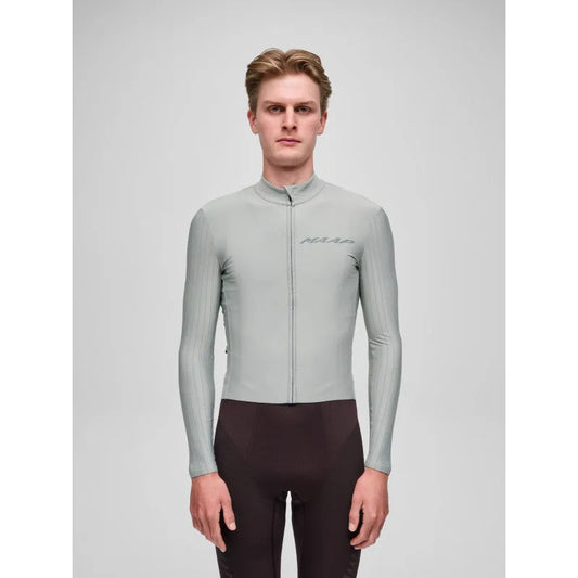 MAAP PRO AERO THERMAL LONG SLEEVE JERSEY - FOREST FOG