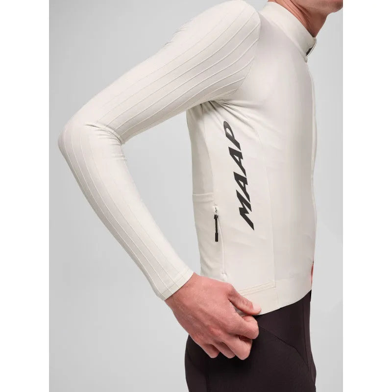 MAAP PRO AERO THERMAL LONG SLEEVE JERSEY - VAPOUR