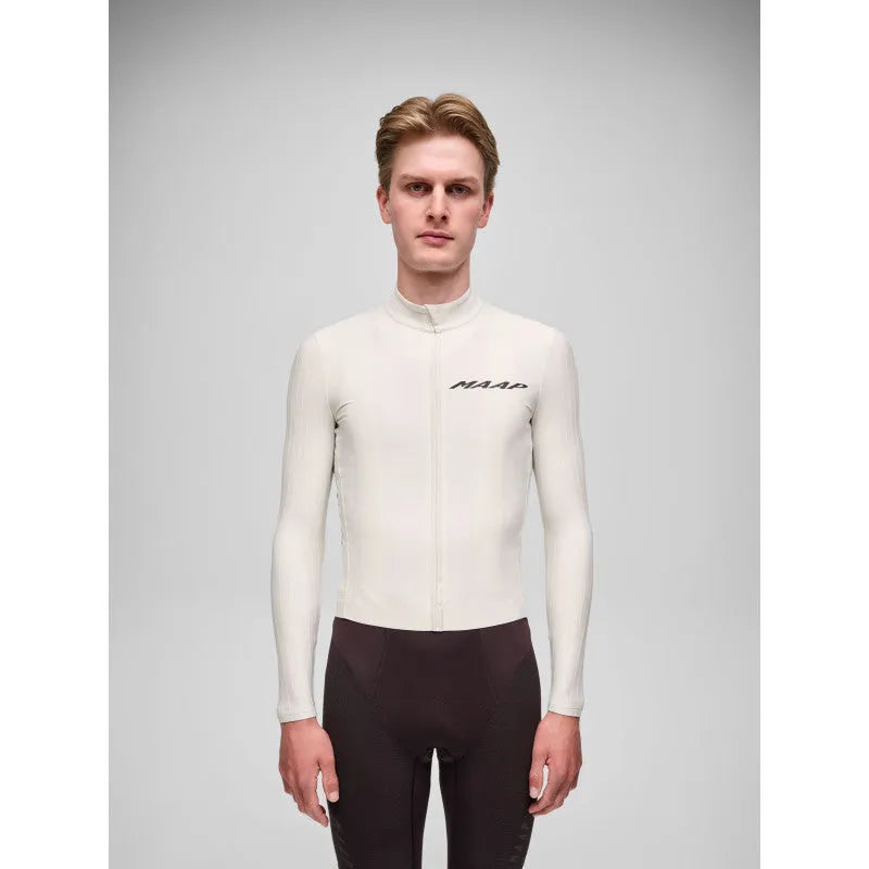 MAAP PRO AERO THERMAL LONG SLEEVE JERSEY - VAPOUR