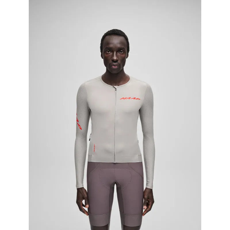 MAAP PRO EMERGE LONG SLEEVE JERSEY - CRATER